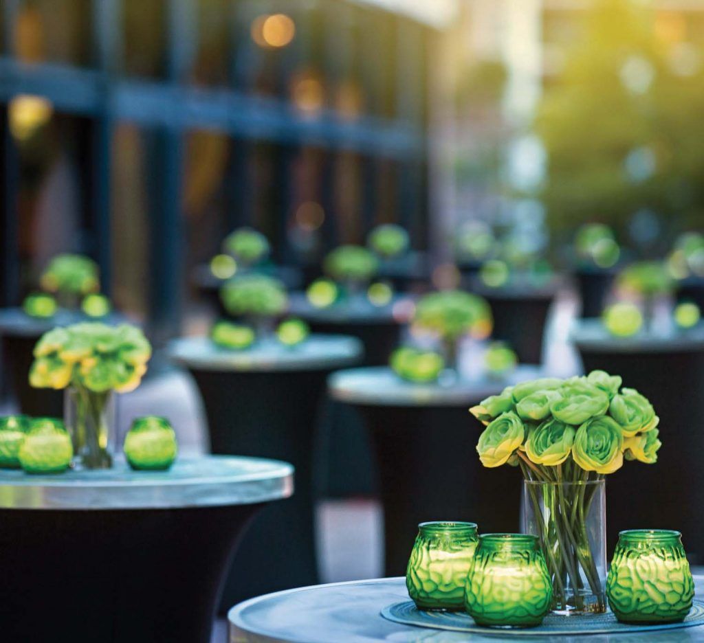 Outside cocktail hour on I Said Yes! FL