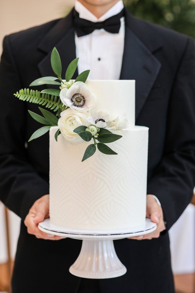 2 tier wedding cake by Sugar Sugar Cake Boutique