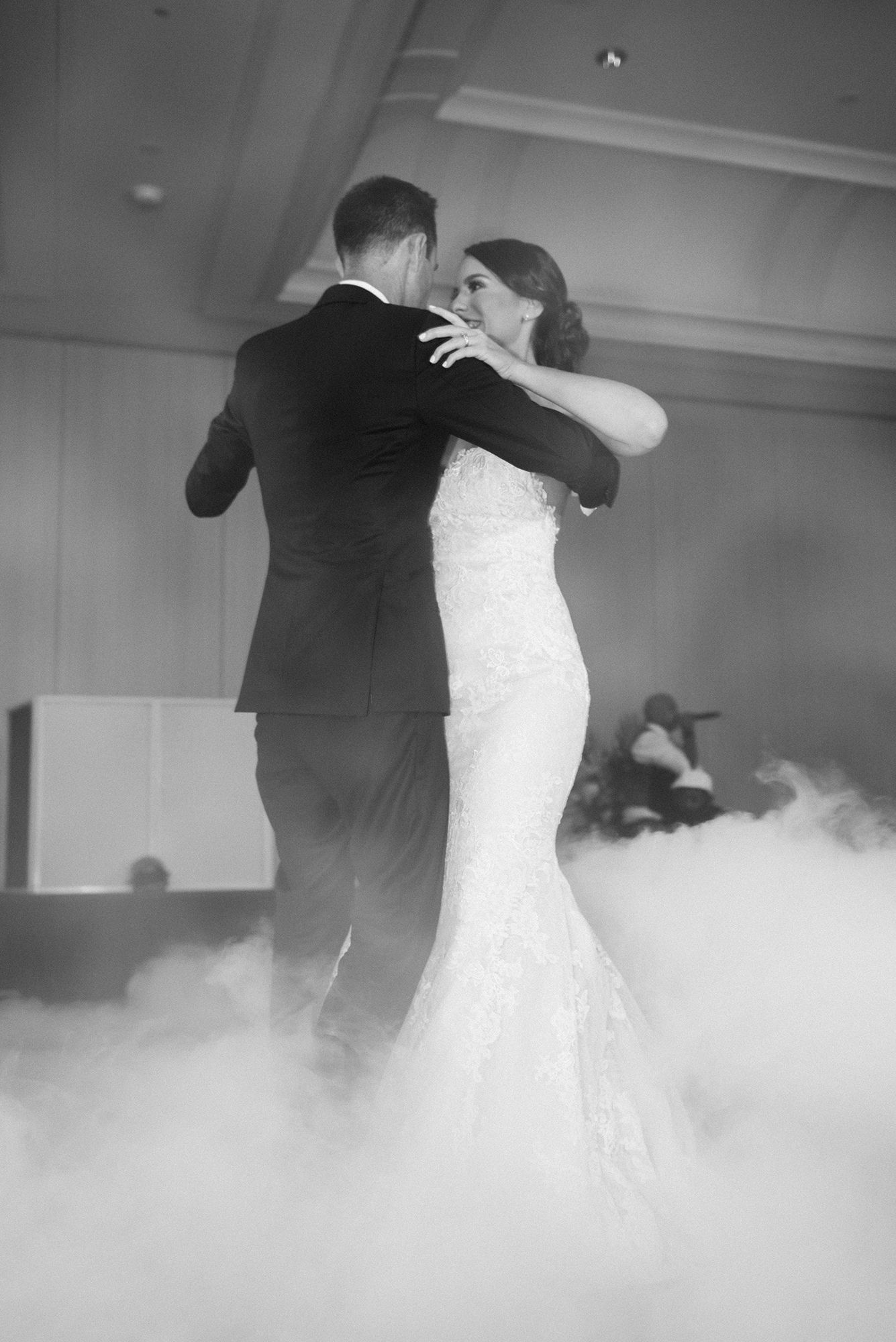 dancing on a cloud on I Said Yes! blog about summer wedding Florida