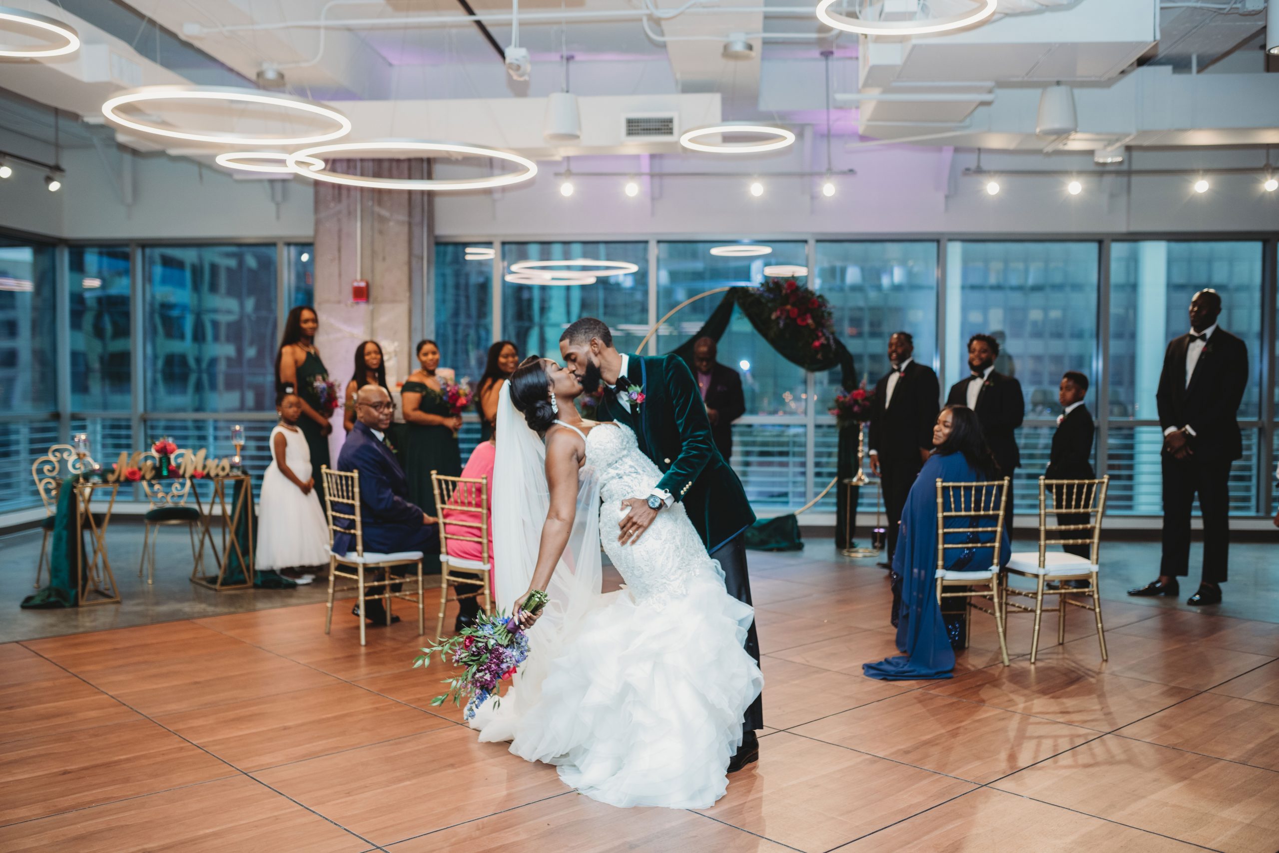 first dance at downtown orlando wedding