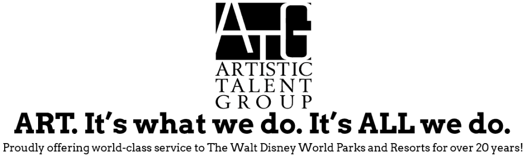 Artistic Talent Group Logo on I Said Yes! Central Florida