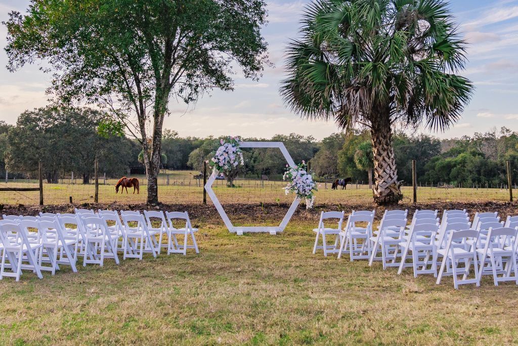 Outdoor wedding venue in Florida on I Said Yes! FL