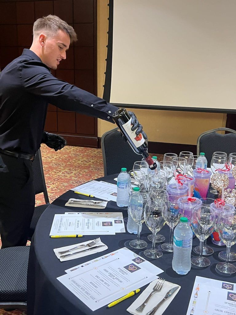 Orlando Party Servers event staff pouring beverages