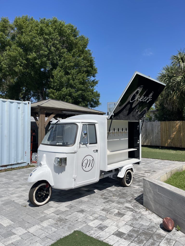 Mel's Events Piaggio Tap Truck
