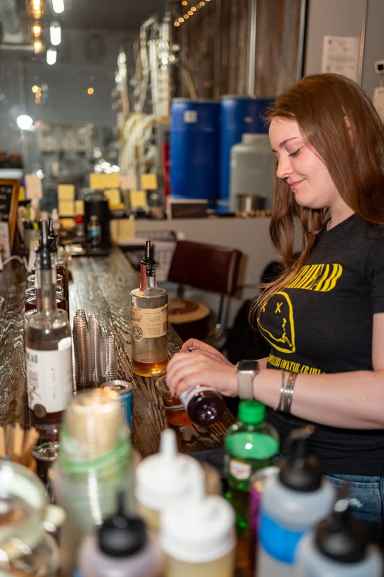 Loggerheads Distillery located in downtown historic Sanford, FL on the wedding pub crawl with I Said Yes! FL.