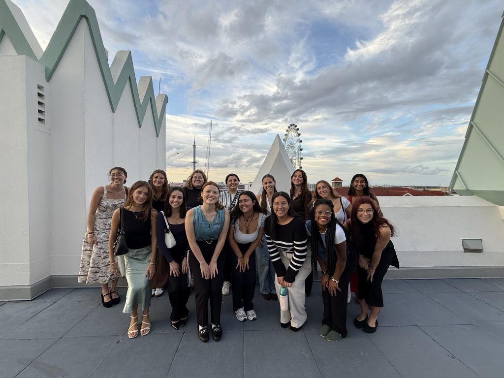 WEDS UCF group photo outside
